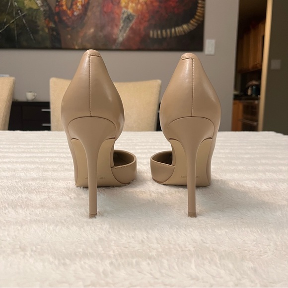 Nine West Folowe d'Orsay Pointy Toe Pumps - Warm Blush Leather - Picture 7 of 9